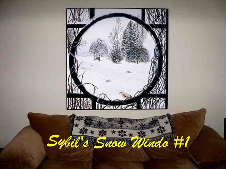 Sybil's Snow Window #1